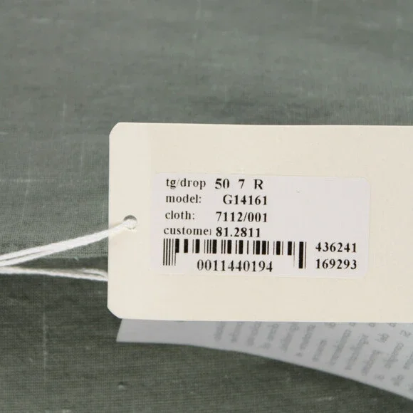 Belvest NWT Cotton / Linen / Silk Blend Sport Coat Size 50R (40R US) In Green